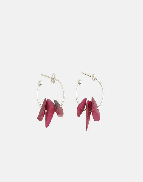 Tapajos Tagua Earring