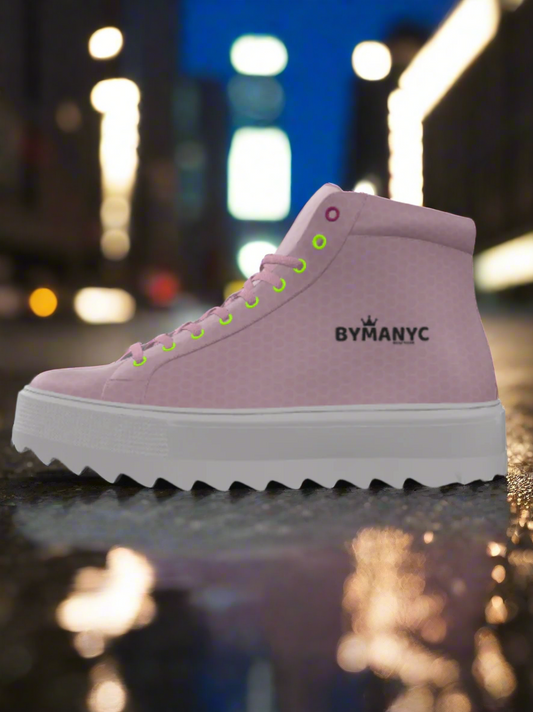 Vegan Ankle/High Top Boots BYMANYC ® New York SQUARE STYLE (Unisex)