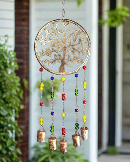 Tree of Life Chime Brass Bells