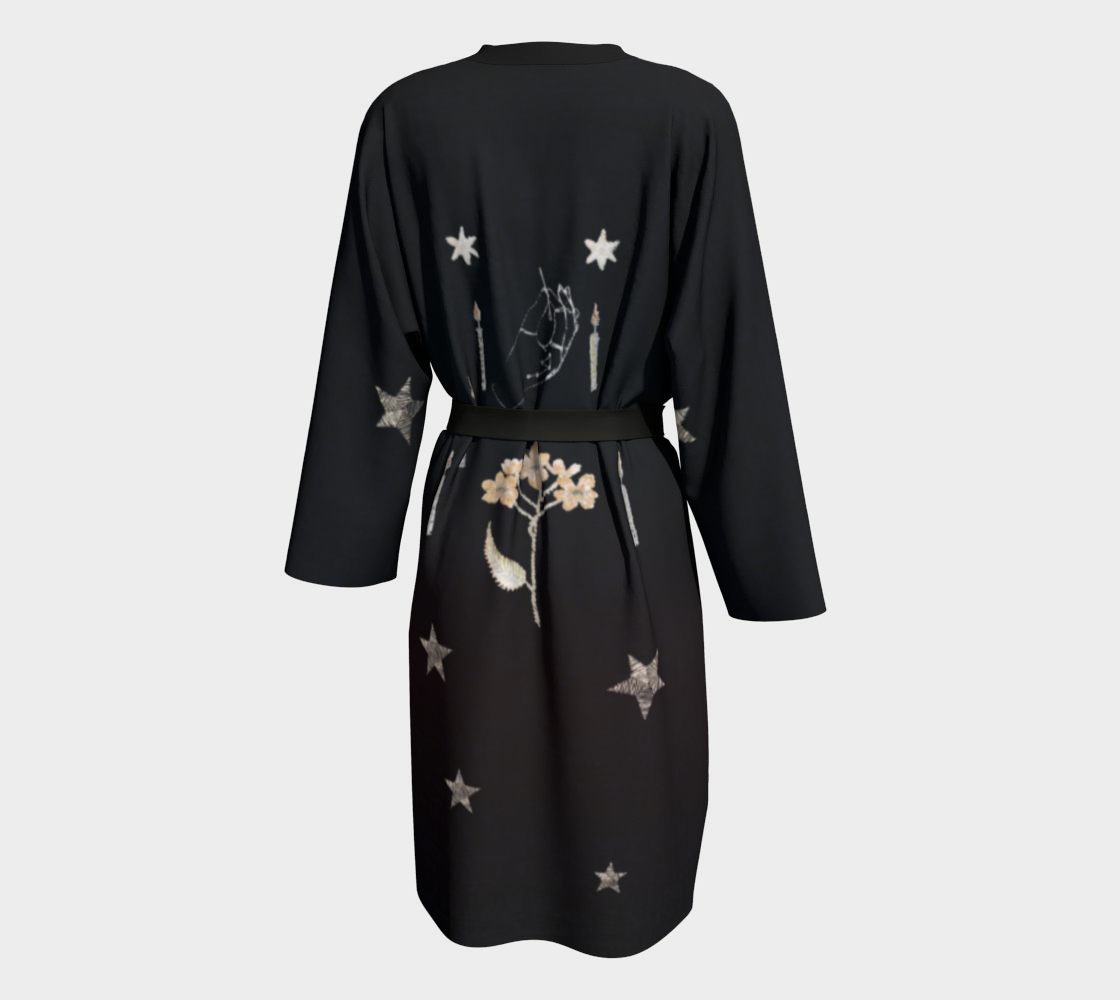 The Royal Robe Kimono in Starry Night