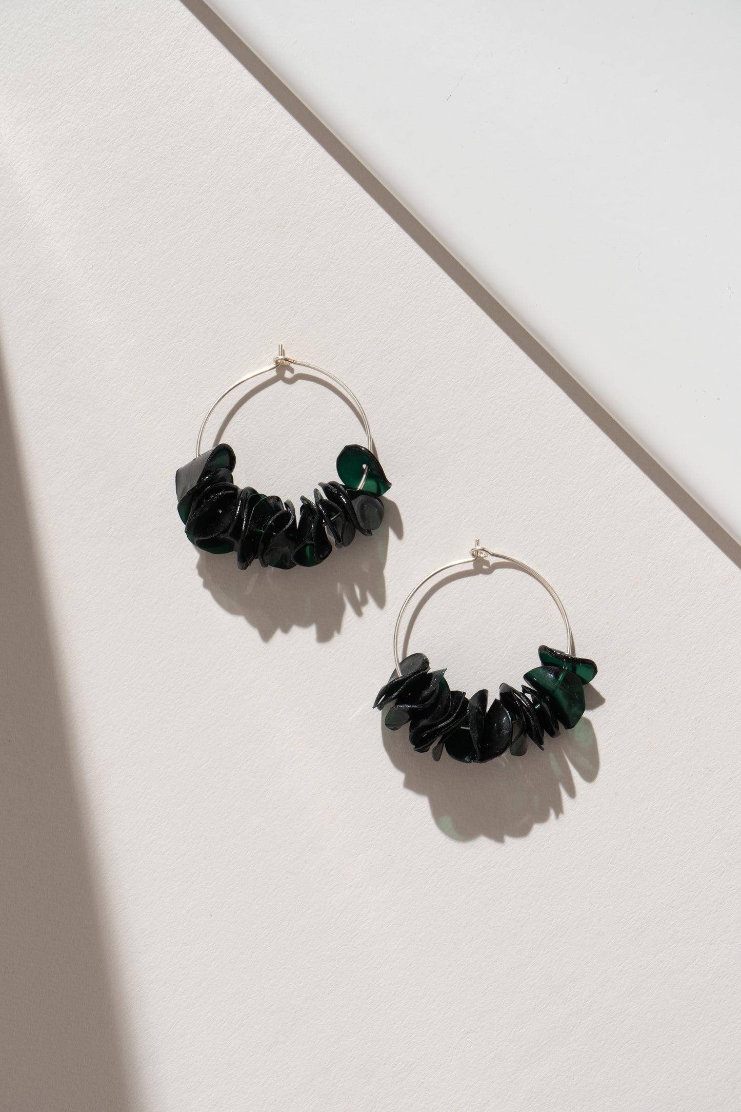 Alice Dark Green Hoops