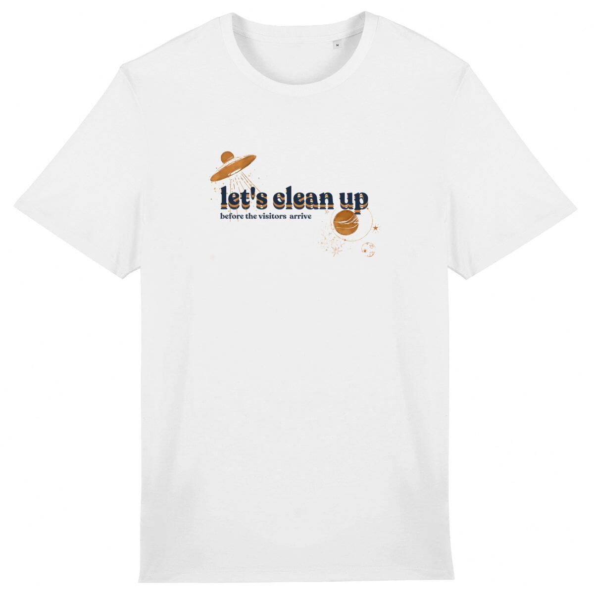 Let's Clean Up Unisex Organic Cotton Tee