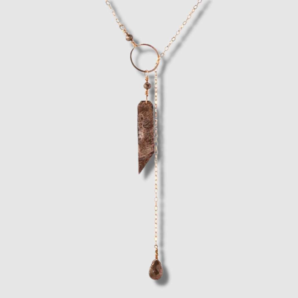 Marcilia Long Lariat Necklace